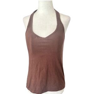 GAPBody Brown Underwire Halter Top 36C